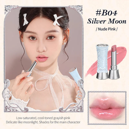 Flower Knows Swan Ballet Series Shine Lipstick B04 Silver Moon CHINA