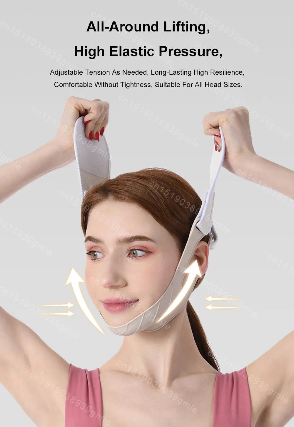Silicone Face Slimming Bandage Women Chin Cheek Lift Up Belt V Line Face Shaper Facial Anti Wrinkle Strap Skin Care Beauty Tools