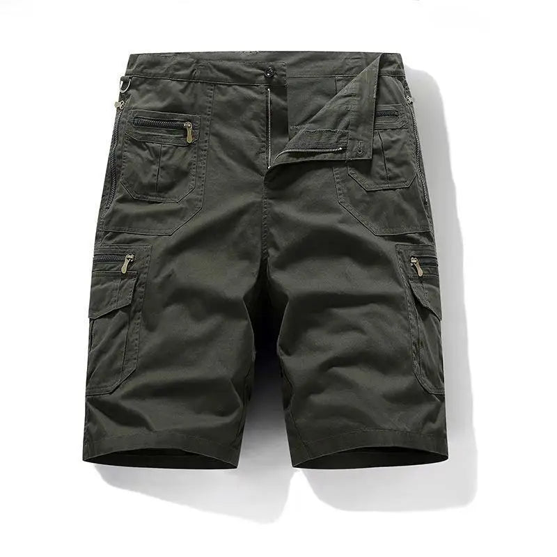 2025 New Men's Tactical Shorts With Multi Pockets, Casual Durable Waterproof Cargo Shorts For Outdoor Hiking Trekking Badiee Stylez