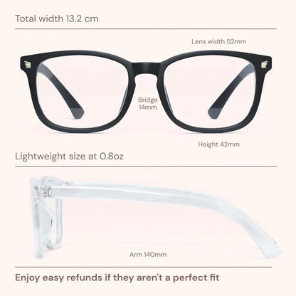 Stylish Blue Light Glasses for Woman - Computer Glasses 99% Blue Light Blocking - Lightweight TR90 Frames - 3 pack Badiee Stylez