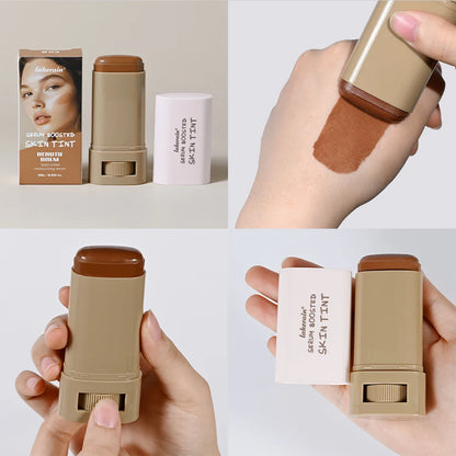 Beauty Balm Serum Boosted Skin Tint Foundation Stick Smooth Plumper Hight Coverage Travel Bronze Foundation Makeup