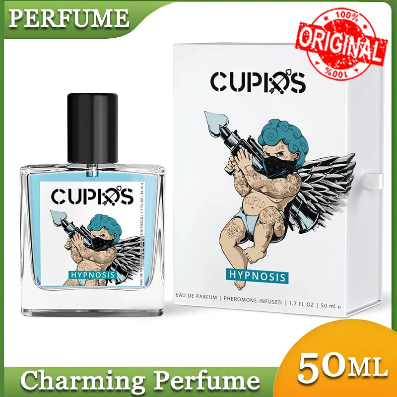 50ml Original Cupid Men's Pheromone Cologne Lasting Mature Hypnotic Rich Fragrance High Quality Hombre Perfume Body Spray - Badiee Stylez