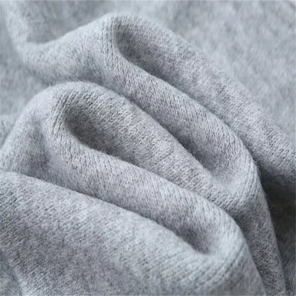 Women Solid Color Lace-up Knitted Sweater Jacket Female Cardigan with Belt Autumn and Winter Woolen Simple Cardigan Sweater