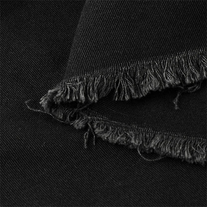 Jeans Skirt Women Shorts Comfortable Soft Breathable Denim Short Skirts Elastic Fashionable Hip Skirt Ruffle Table Skirt