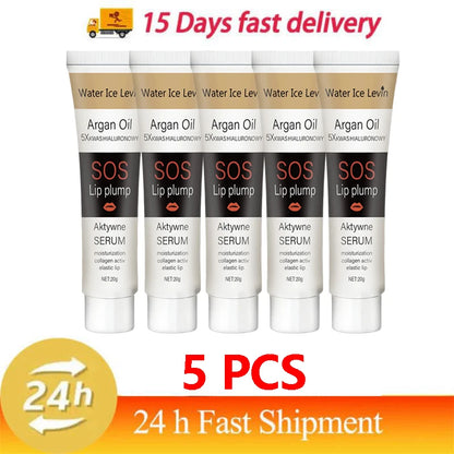 Lip Plumper Serum Extreme Volume Lip Enhancer Liquid Oil Moisturizing Reduce Fine Lines Lip Plumper Gloss Sexy Beauty Makeup 5pcs