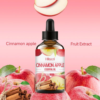 30ml Cinnamon Apple Essential Oil Pure Plant Essential Oil Multi-purpose Aromatherapy Diffuser Humidifier Soap Fruit Essential