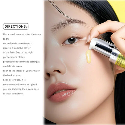 Retinol Shot Tightening Booster For Firm Skin Face Serum Eye Cream Moisturizing Anti Aging Wrinkles Dark Circles Puffiness Care