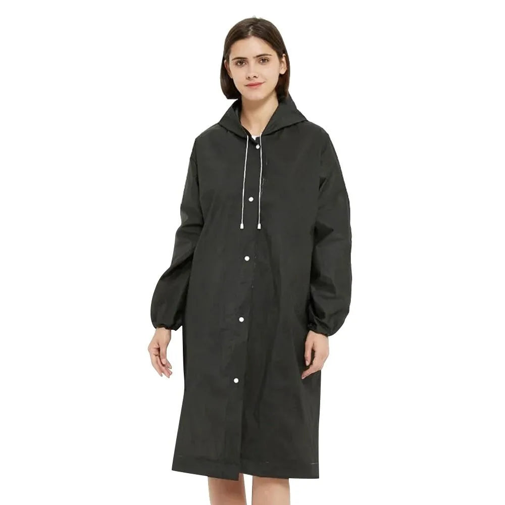 EVA Rain Coat New Full Body Thickening Adult Raincoat Waterproof Convenient Reusable Poncho Outdoor