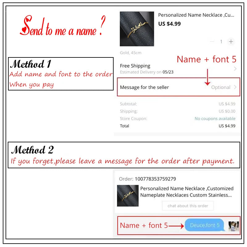 Customized Name Letter Necklace Personalized Stainless Steel Simple Pendant Clavicle Chain Women's Jewelry Valentine's Day Gift Badiee Stylez