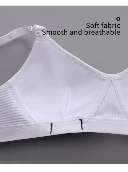Sport Underwear for Teens Seamless Girl No Underwire Training Bra Soft Skin-Friendly School Girl Small Size Bra Clothing Badiee Stylez