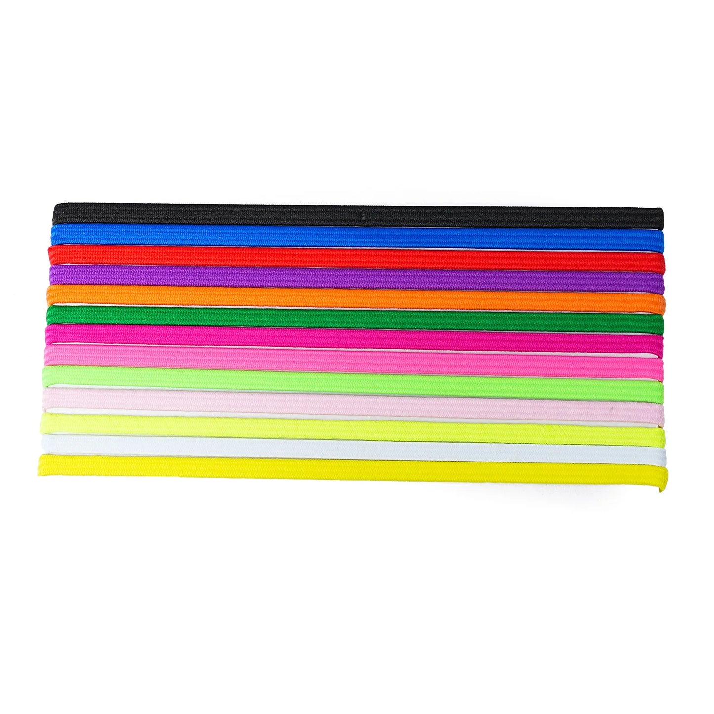 6/8PCS Unisex Sports Elastic Thin Headband Non-Slip Women Men Yoga Hair Bands Sweatband Football Running Biking Sports Hairband