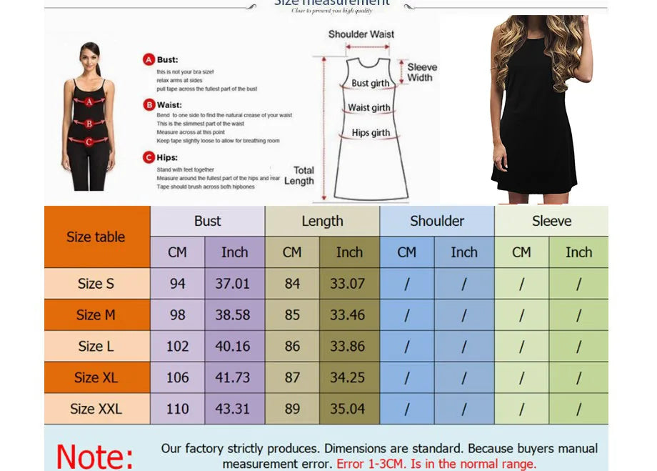 Summer women's sleeveless vest dress mini loose comfortable soft vacation beach print style