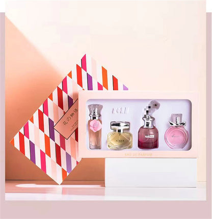 Classic Brand Perfume Women Eau de Parfum Femme 100ml Club De Nuit Perfumes Feminino Gift Box 4Pcs Set Floral Fruity Scent Spray Badiee Stylez