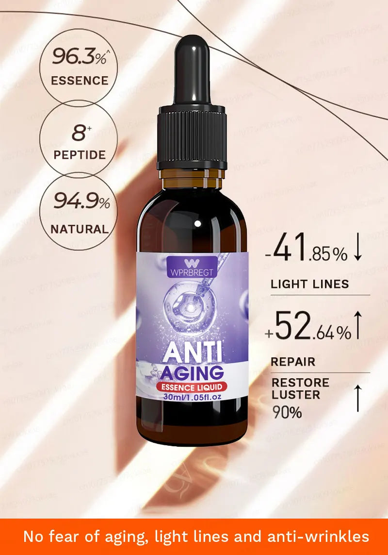 No wrinkles, 20 years younger