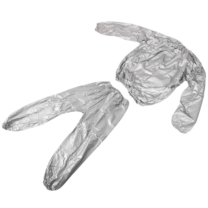 Heavy Duty Fitness Weight Loss Sweat Sauna Suit Exercise Gym Anti-Rip