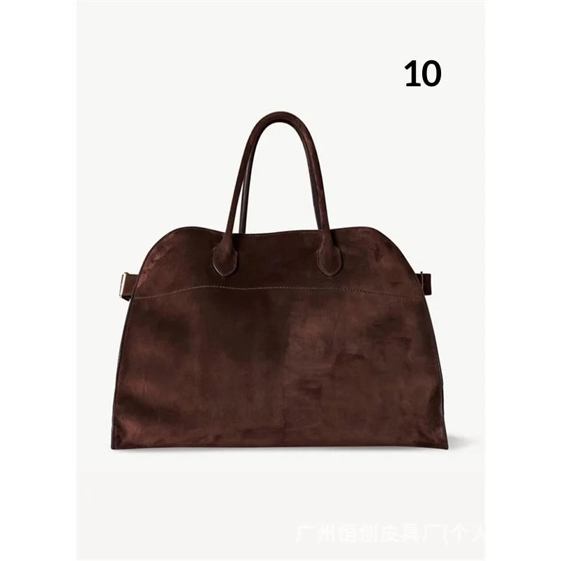 Handbag Tote Tote Commuter Leather Large Capacity Computer Bag White Soft Breathable Handbags Traveling 10 2