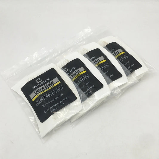 36/72/108 Pieces of White Super Shaped Lace Front Curved Double-sided Wig Adhesive