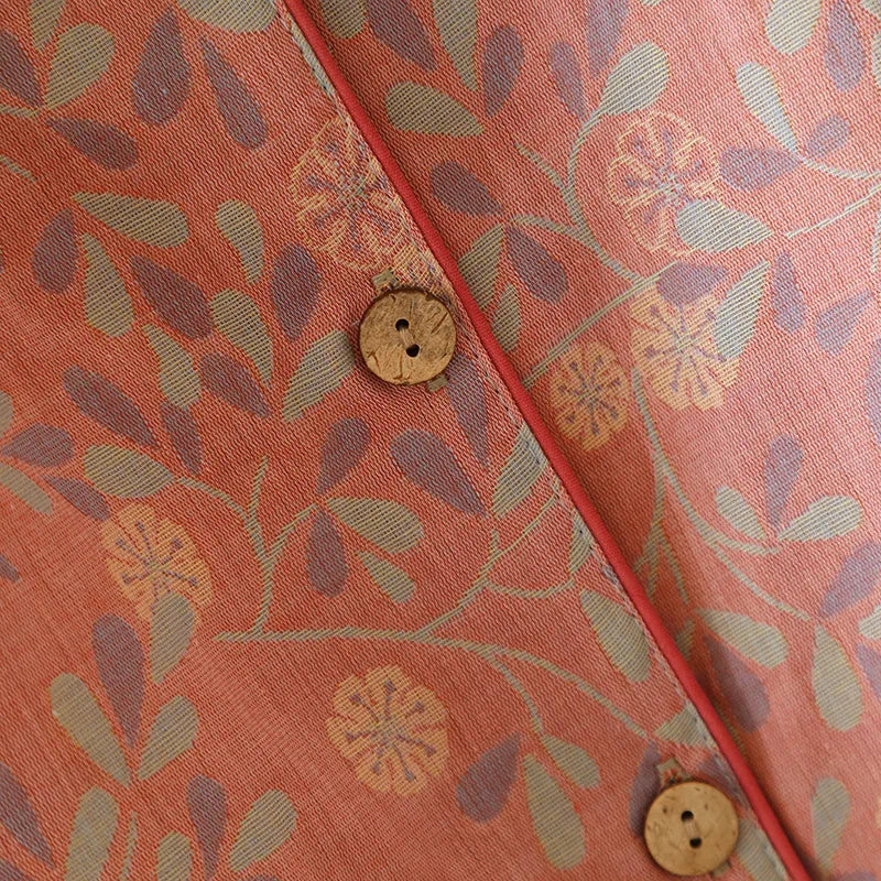 2025 Spring/Summer New Women's Pajama Set 100% Cotton Short Sleeve+Capris Two Piece Set for Large Flower Thin Home Furnishing