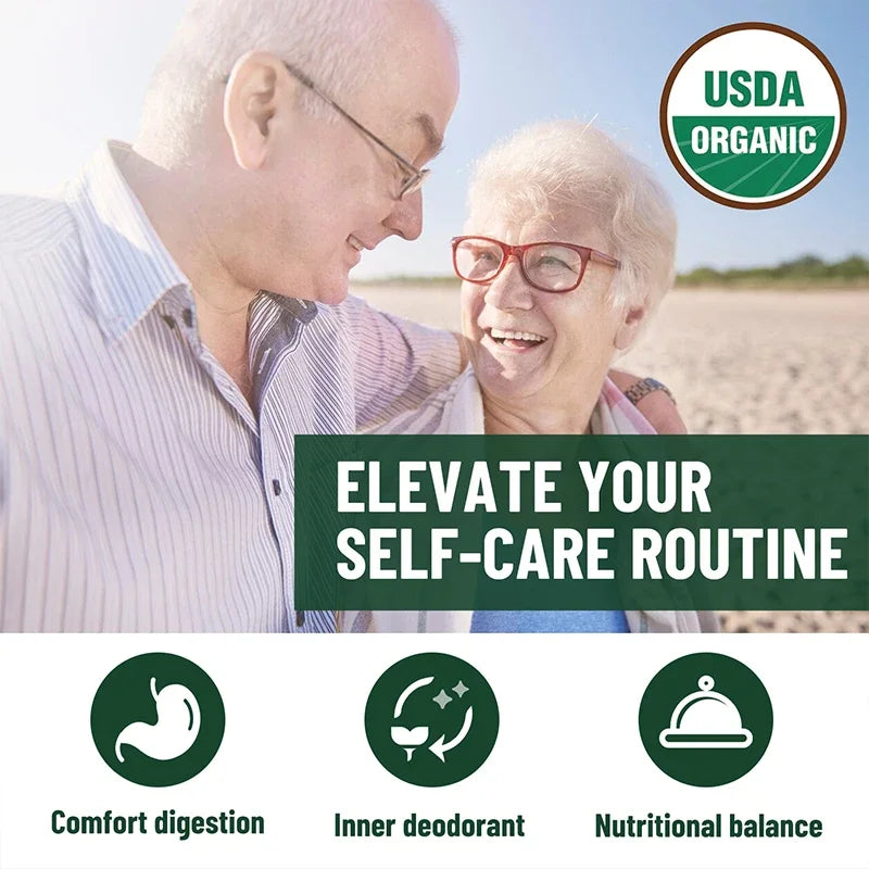 Chlorophyll Capsules 600mg - for Energy, Immunity, Skin & Internal Deodorant