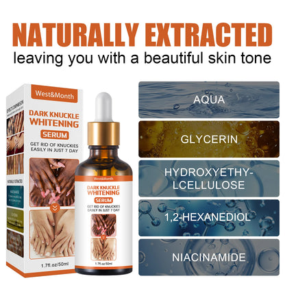 WEST MONTH Darkening Beauty Serum Effectively Moisturizes Skin Makes Skin Smoother Tender Moisturizing Exfoliates Evens Skin 50g