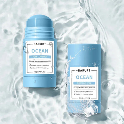 Alaska Volcano Mask Mugwort Cleansing Mask Stick Shrink Pores Acne Deep Blackhead Remover Facial Cleansing Moisturizing Mask 40g