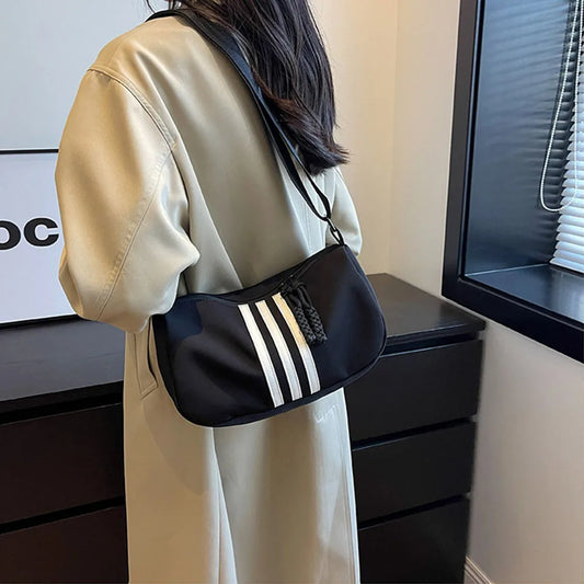 Fashion Crossbody Bag for Women Purse Oxford Tote Bag Fashion Chain Aesthetic Handbags Travel Bags