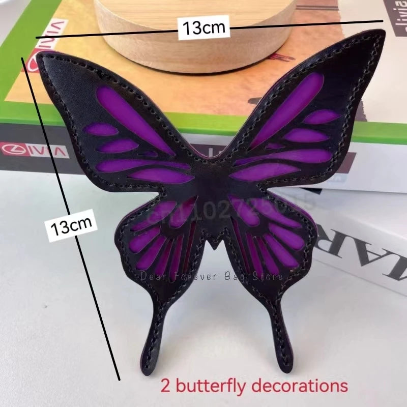 Labyrinth Butterfly Spider Web Letter Chain Handbags DIY Transparent Ita Bag Y2K Lolita Gothic Tote Vintage Fashion Shoulder Bag Decorations 5