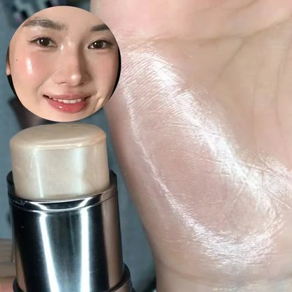 Water Light Highlight Blush Stick Shimmer Waterproof Face Contour Illuminator Lasting Moisturizer Brighten Contouring Cosmetics