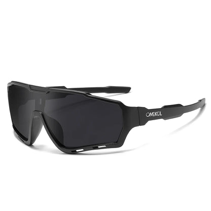 OMEKOL New UV400 Sunglasses Men Women Softball Fishing Cycling Hiking Running Eyewear Outdoor Goggles Baseball Sport Sun Glasses MA1