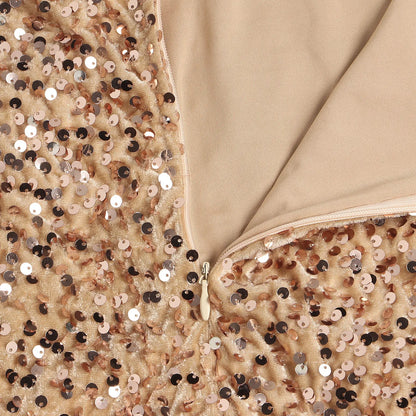 Women's Elegant Sequined Feather Slim Patchwork Bodysuits Spring Summer New Sexy Bodysuits Women Long Sleeve Backless Bodysuits