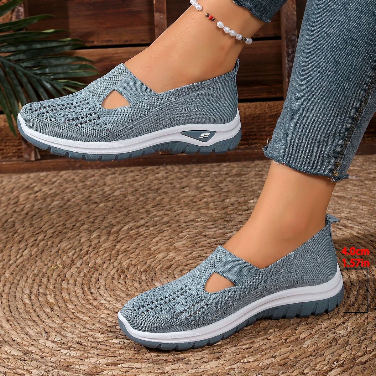 women's summer shoes - casual sneaker, Non-slip sole design, fly-woven upper is more skin-friendly sale shoes with free shipping