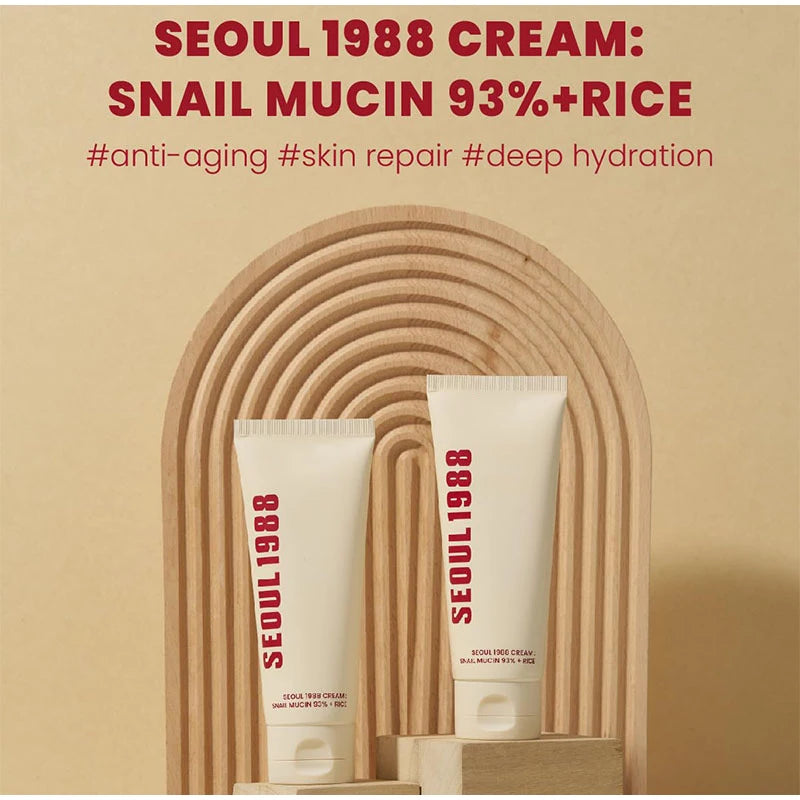 Seoul 1988 100ml Retinal Serum Brand Ginseng Eye Cream Closed Comedones Brighten Face Sunscreen Moisturize Korean Care Essence