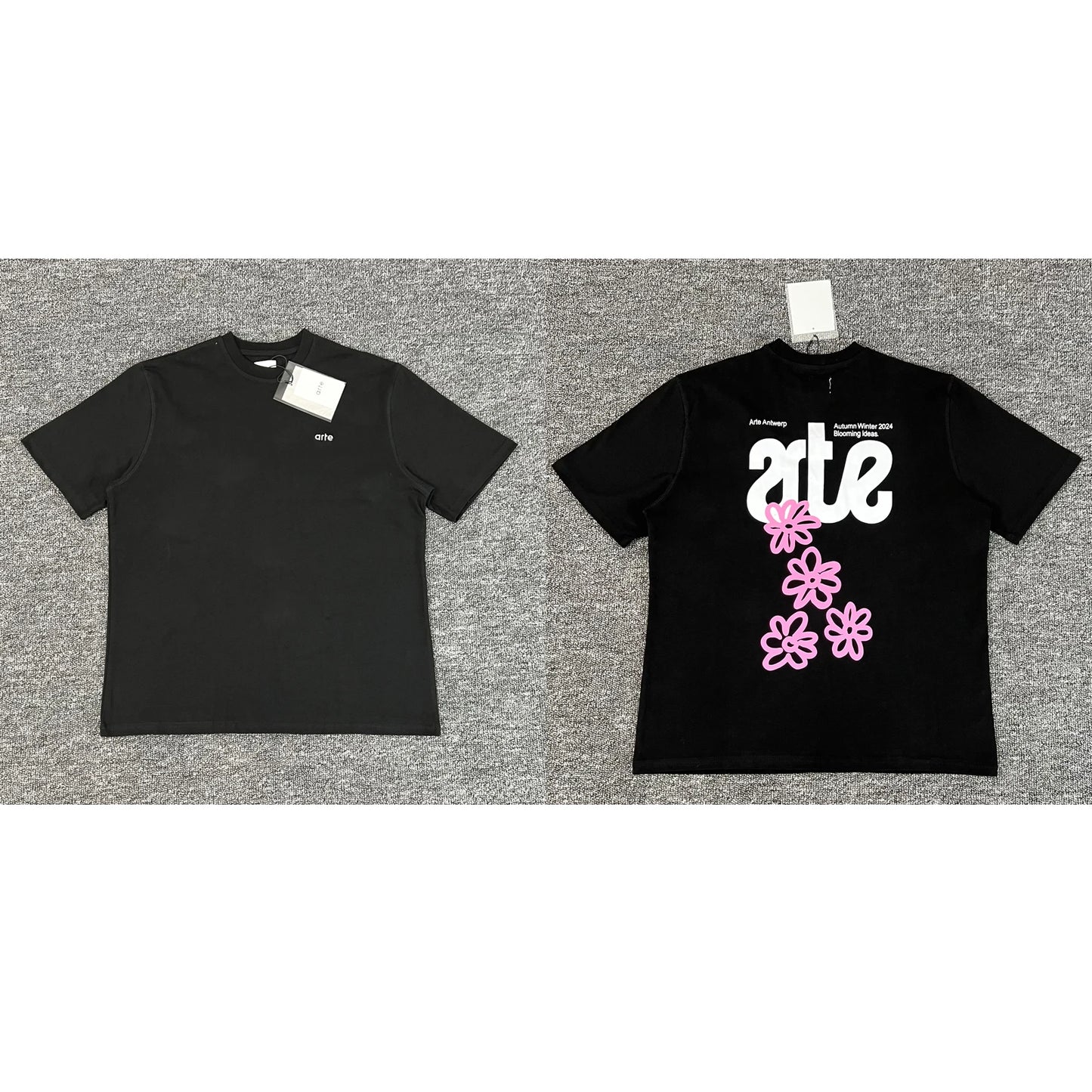 ARTE T-shirts Men Women Couples Streetwear High Quality Print Round Neck Short Sleeve Arte Top Tee One Day Shipped Out 12