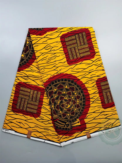 Classical Veritable Wax Guaranteed Real wax print fabric dutch hollandais pagne africa Dress 100% cotton 6yards d 6Yards 950g