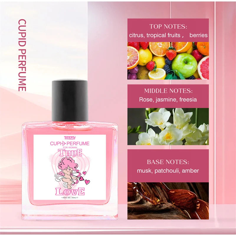 Cupid Hypnosis Perfume Original Long Lasting Pheromone Cologne Fragrances Eau De Parfum Plant Floral Scent Fresh духи женские - Badiee Stylez