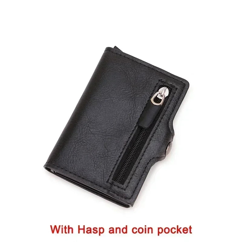 Anti Thief Rfid Credit Card Holder Wallet Men Women Smart Minimalist Wallets Slim Bank Cardholder Case Bag Purse Carteras Choice