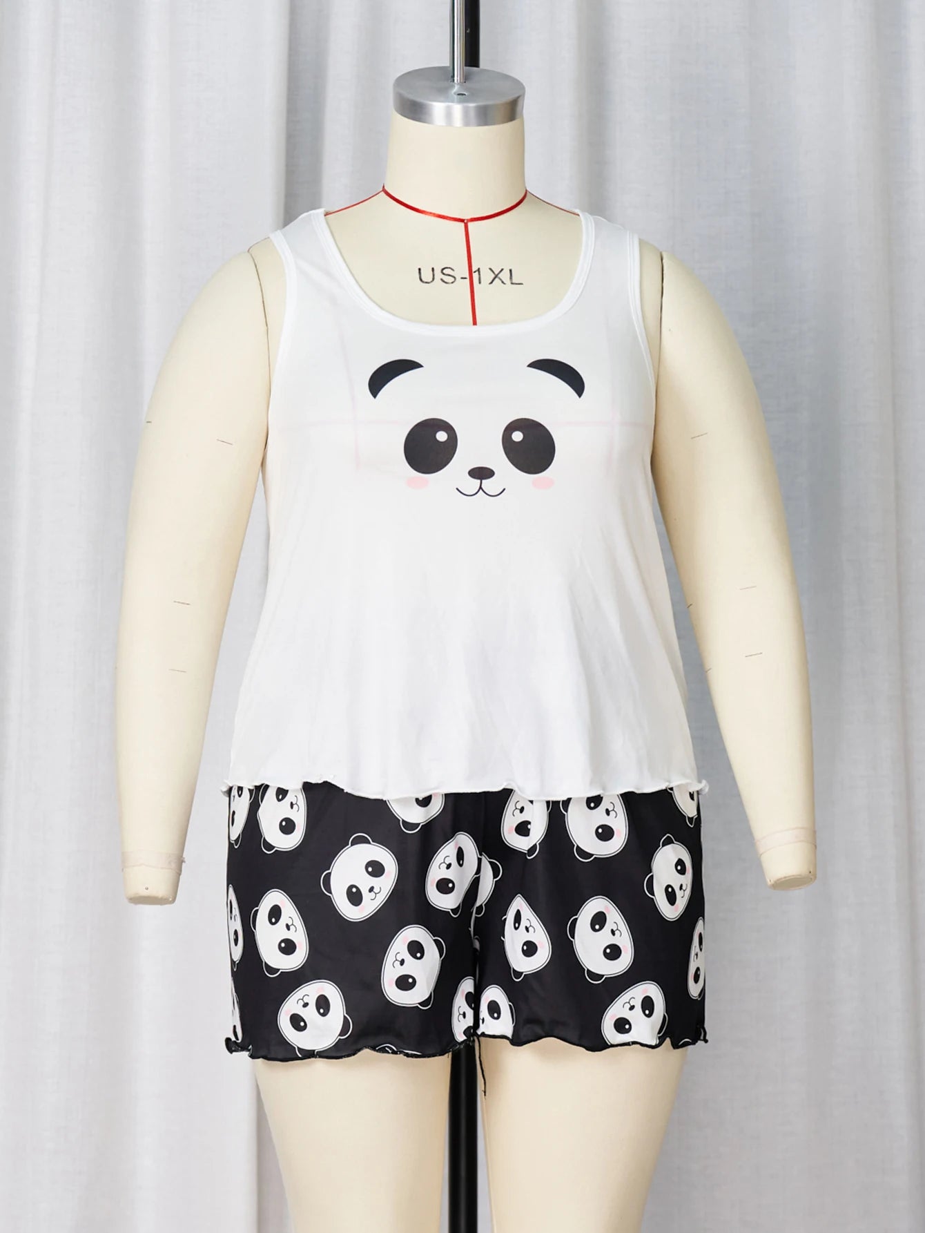 Suspender shorts pajamas large size pajamas large size pajamas milk silk women's pajamas women's home clothes suspender pa