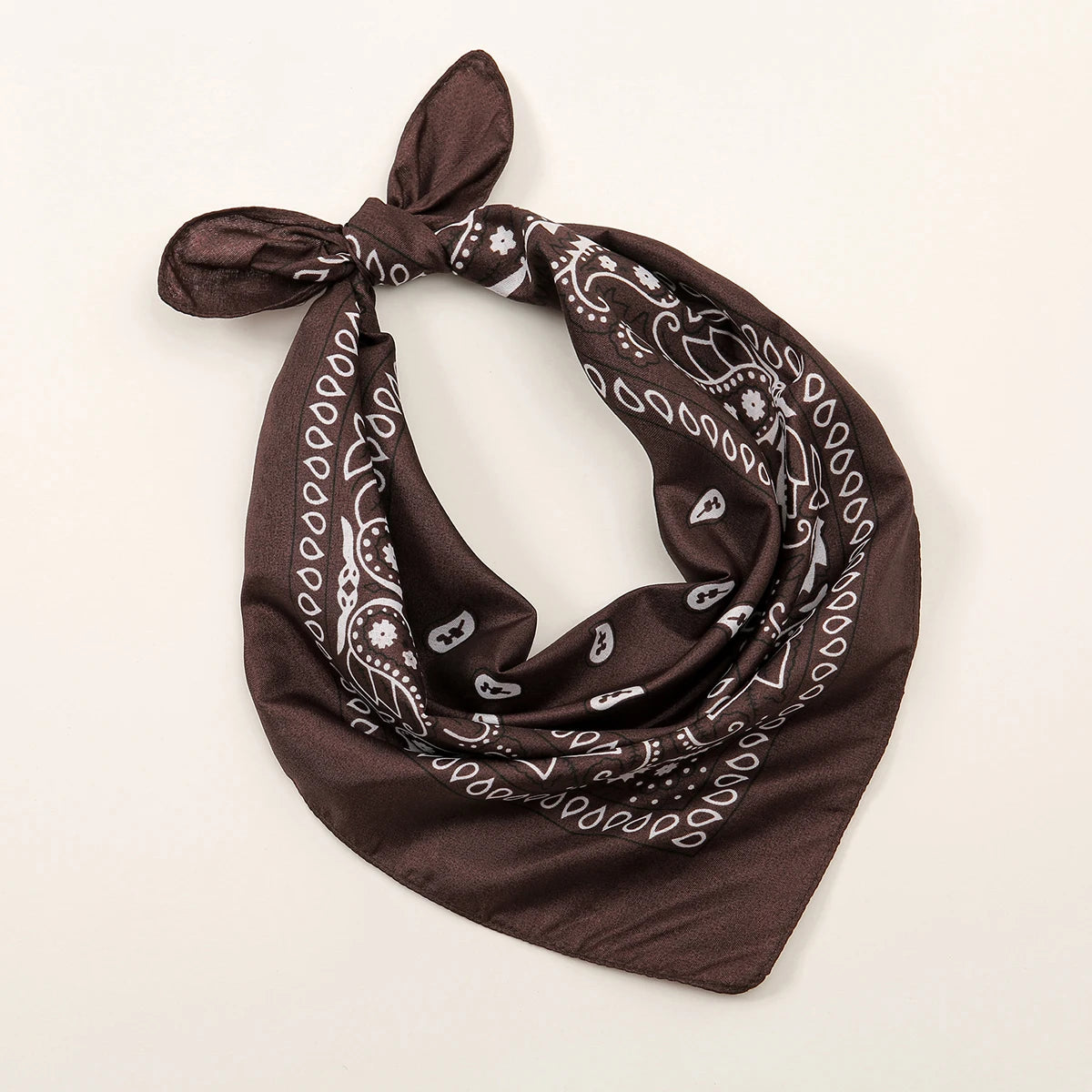 Bohemian Print Bandana Paisley Printed Headbands Hiphop Kerchief Outdoor Unisex Headband Wrist Wraps Face Mask Handkerchief FJ836-05