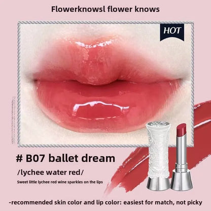 Flower Knows Makeup Sets Swan Ballet Series Gift Box Lipstick Blush Eyeshadow Palette Handheld Mirror Makeup Gift Box