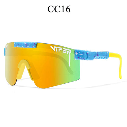 Adult UV400 Cycling Sun Glasses Pit Viper Sunglasses Men Women Outdoor Baseball Eyewear Sport Goggles Mtb Shades CC16