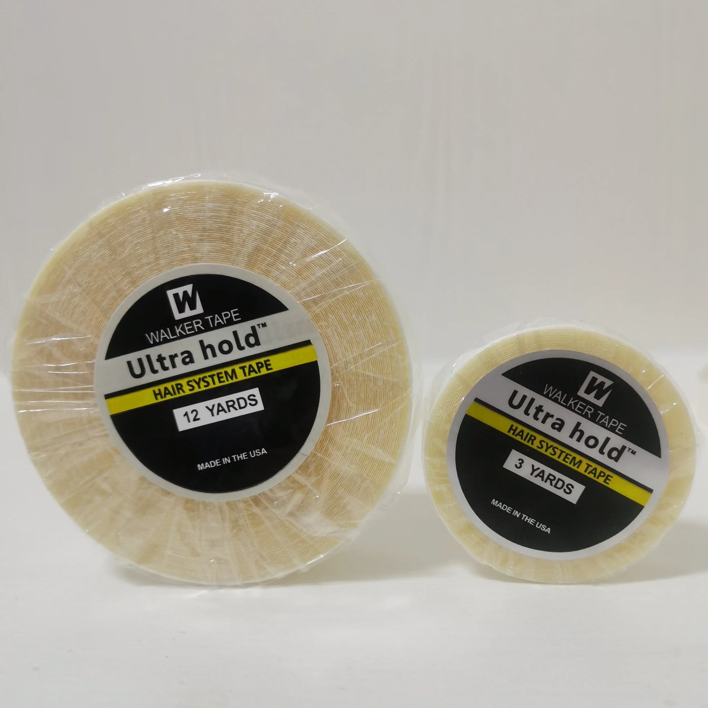 Lace Wig Tape Glue for Hair Extensions Ultra Hold Adhesive Tape Glue for Wig 3/12 Yard Lace Wig Glue Hair System Tape For Toupee