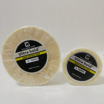 Lace Wig Tape Glue for Hair Extensions Ultra Hold Adhesive Tape Glue for Wig 3/12 Yard Lace Wig Glue Hair System Tape For Toupee