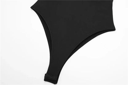 MUJER 2025 Black Woman Body Strappy Sleeveless Bodysuit Women Bodycon Backless Sexy bodysiuts Woman Lingerie Summer Overalls