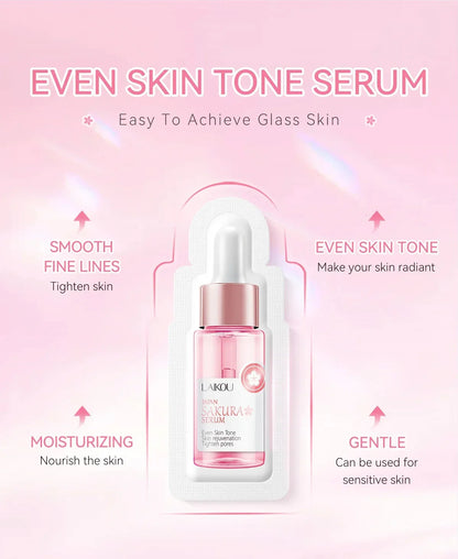 Sakura Whitening Face Serum Fade Fine Lines Anti Aging Tighten Pores Improve Melanin Pigment Dull Moisturizer Brighten Skin Care