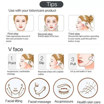 Gua Sha Roller Massager Roller for Face Neck Eye Resin Facial Massage Instrumenr Beauty Health Care Scraping Board Skin Care