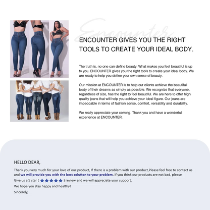 2024 Stylish Fashion New High Waist Jeans Unique Individualretro Chains Straight Leg Wrap Hips Casual Daily Trousers for Women