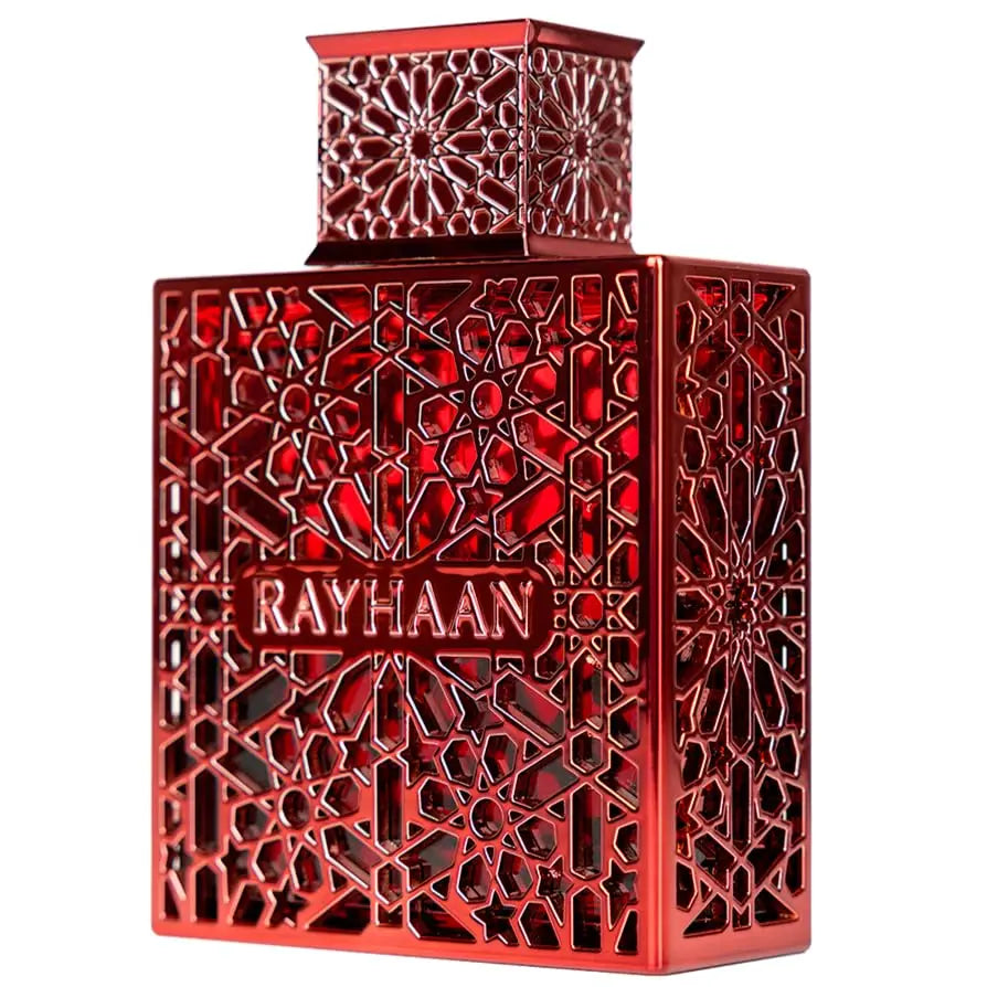 RAYHAAN Crimson Elixir Eau de Parfum Spray for Unisex 3.4 Ounce - Badiee Stylez