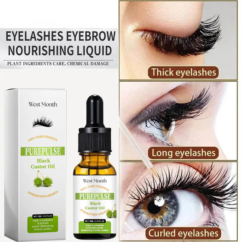 Eyelash Fast Grow Serum Lengthen Thicken Natural Curl Enlargement Eyelash Growth Natural Eyelashes Growth Serum in a week