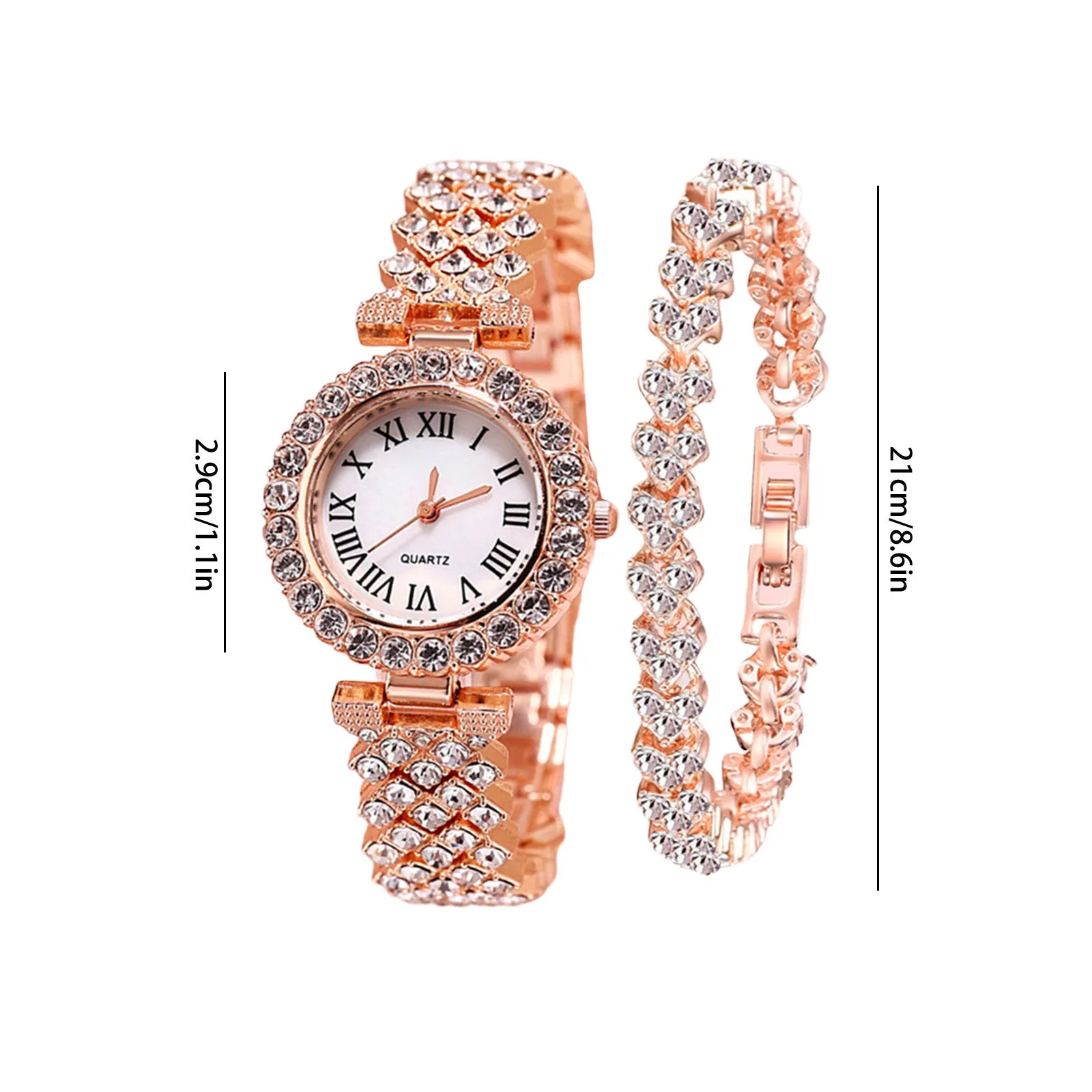 Watch For Women Watches 2025 Best Selling Products Luxury Watch Luxury Brand Reloj Mujer Watch Bracelet Set Diamond Steel Band