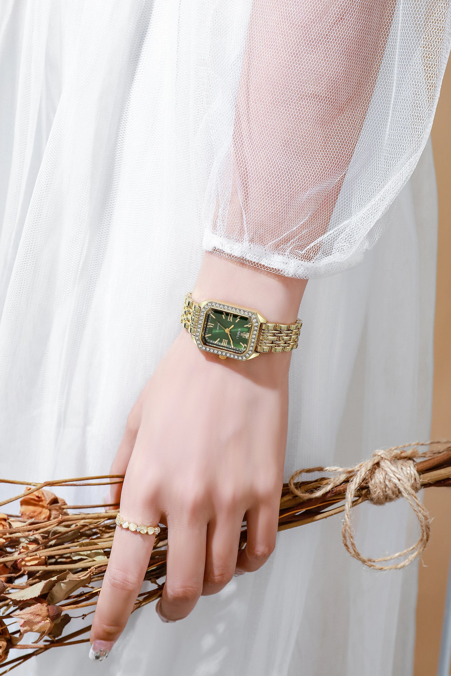 New High-end Luxury Ladies Watches Elegant Diamond Jewelry Quartz Bracelet Wristwatch Gifts for Women 2025 Fashion Dress Watch